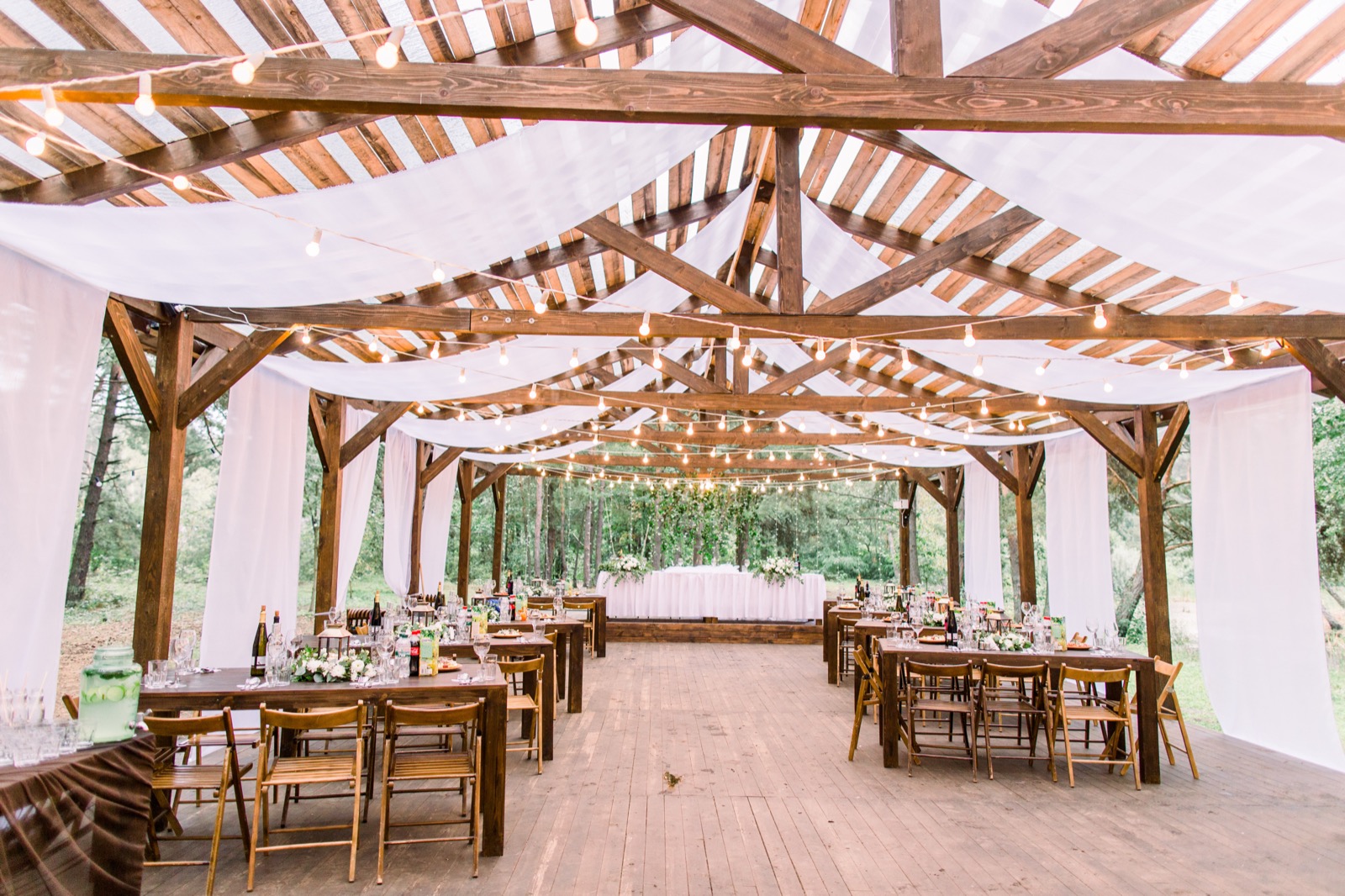 Rustic Wedding Tent